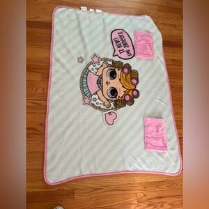 L.O.L. Surprise! Pink and Blue Blanket